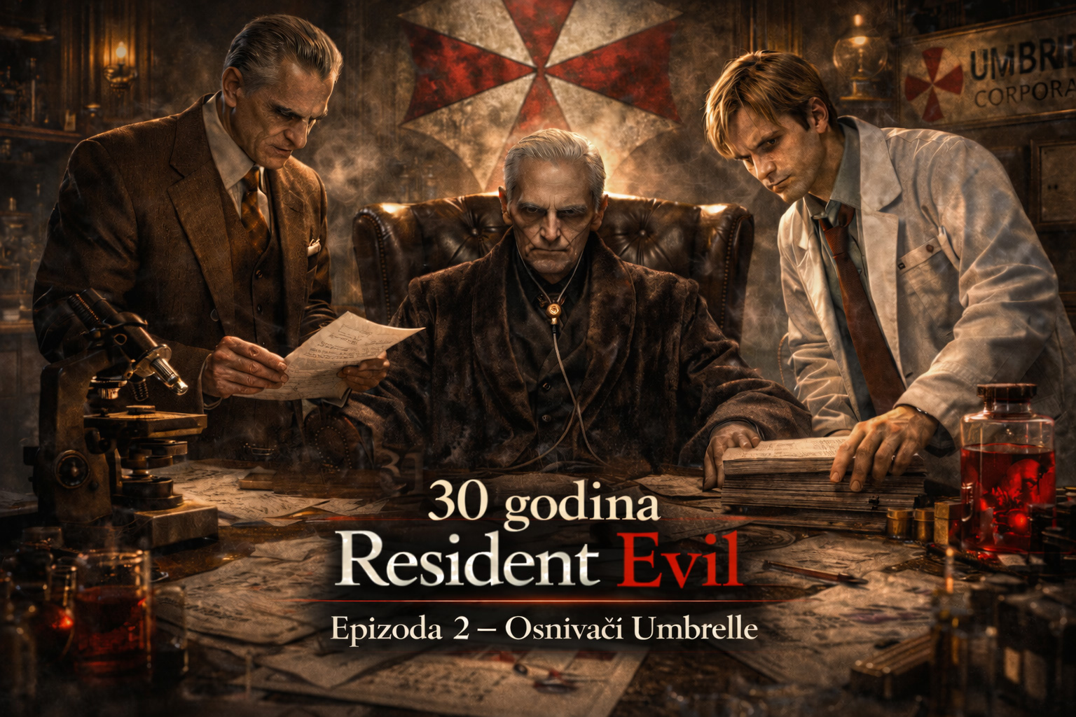 Osnivači Umbrelle u Resident Evil timeline priči