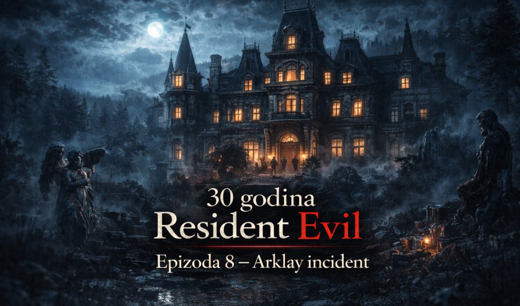 Arklay Incident 1998 – S.T.A.R.S. Alpha tim ulazi u Spencer vilu nakon napada Cerberus pasa tokom istrage Umbrella eksperimenata