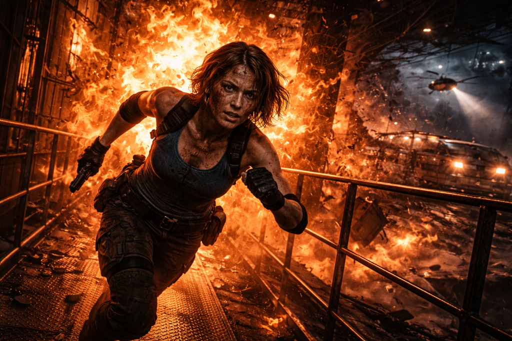 Jillin konačni beg iz Raccoon Cityja tokom Resident Evil timeline događaja