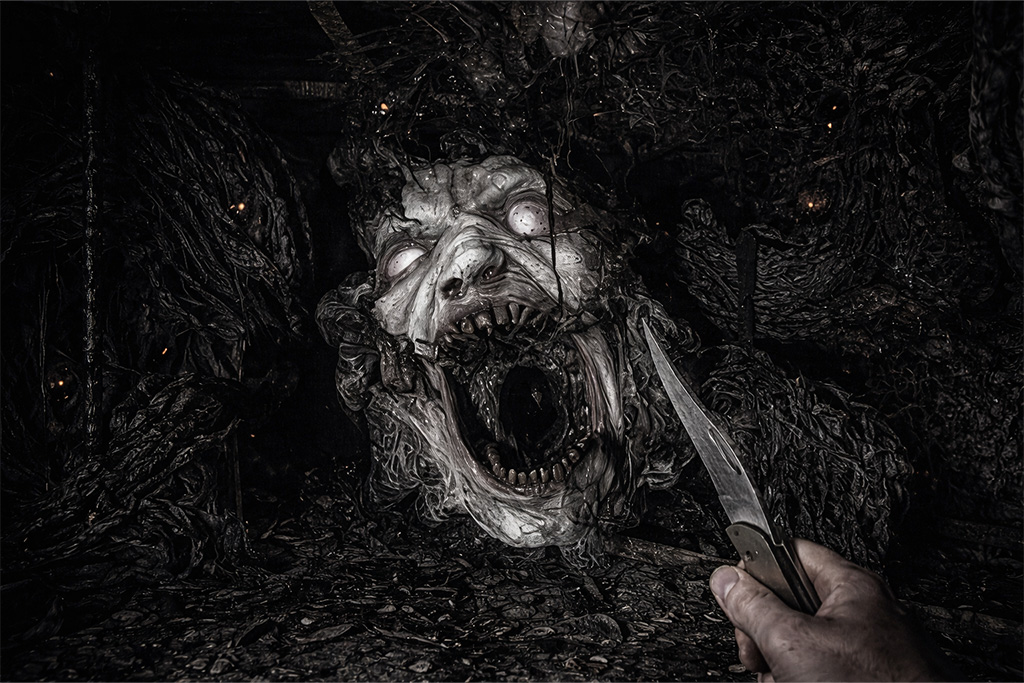 Resident evil borba protiv eveline u resident evil timeline, ethan sa nožem protiv mutirane eveline u završnoj fazi resident evil borba protiv eveline