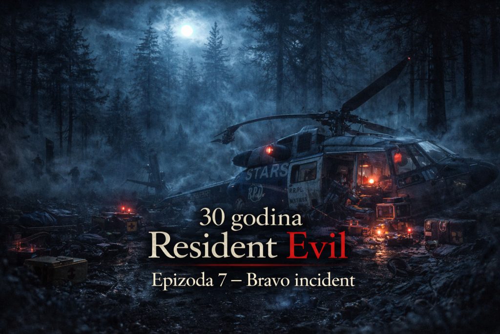 Bravo Team helikopter incident u Arklay planinama – Resident Evil timeline