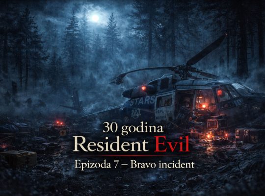 Bravo Team helikopter incident u Arklay planinama – Resident Evil timeline