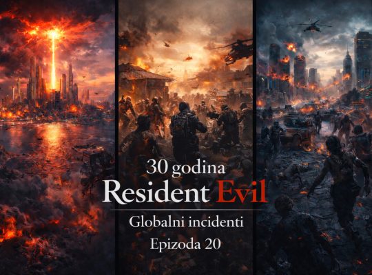 Resident Evil timeline Globalni incidenti - prikaz velikih biohazard katastrofa u Terragrigii, Kijuju i Lanshiangu tokom globalnih epidemija u Resident Evil timeline Globalni incidenti događajima