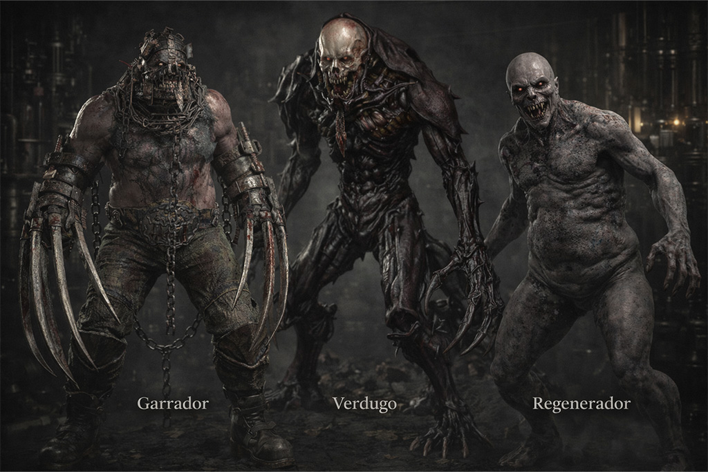 Resident Evil timeline RE4 i Las Plagas - tri mutacije Las Plagas parazita Garrador, Verdugo i Regenerador iz Resident Evil 4 u okviru Resident Evil timeline RE4 i Las Plagas priče