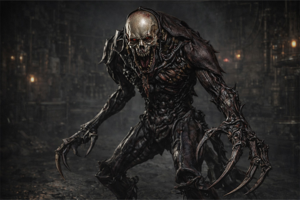 Resident Evil timeline RE4 i Las Plagas - Verdugo mutacija Las Plagas parazita i telohranitelj Ramona Salazara tokom događaja iz Resident Evil 4