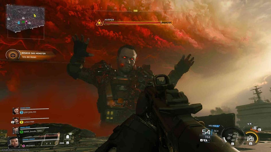 Call of Duty Black Ops boss
