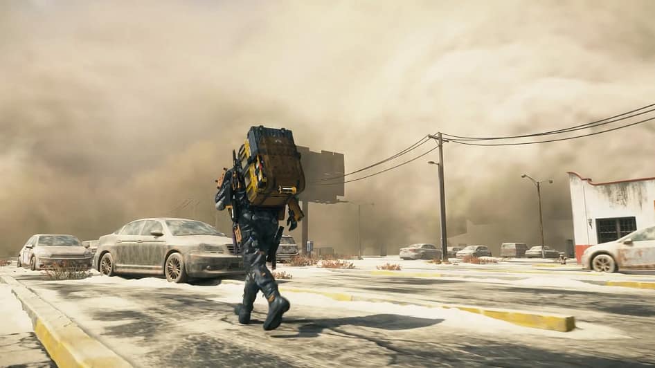 Death Stranding 2 sandstorm