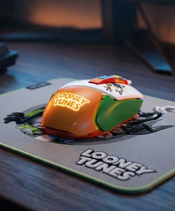 Recenzija Spawn Looney Tunes Gaming Combo Mis Podloga