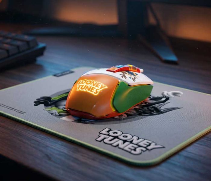 Recenzija Spawn Looney Tunes Gaming Combo Mis Podloga
