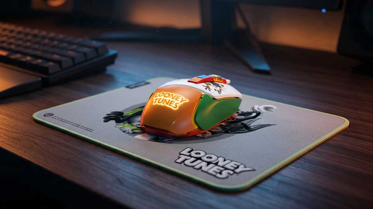 Recenzija Spawn Looney Tunes Gaming Combo Mis Podloga