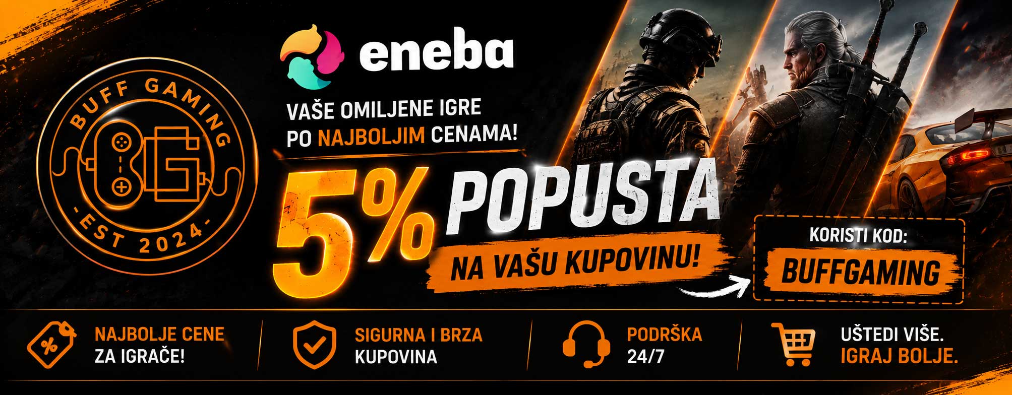 Eneba i Buffgaming